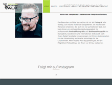Tablet Screenshot of martin-valk.de